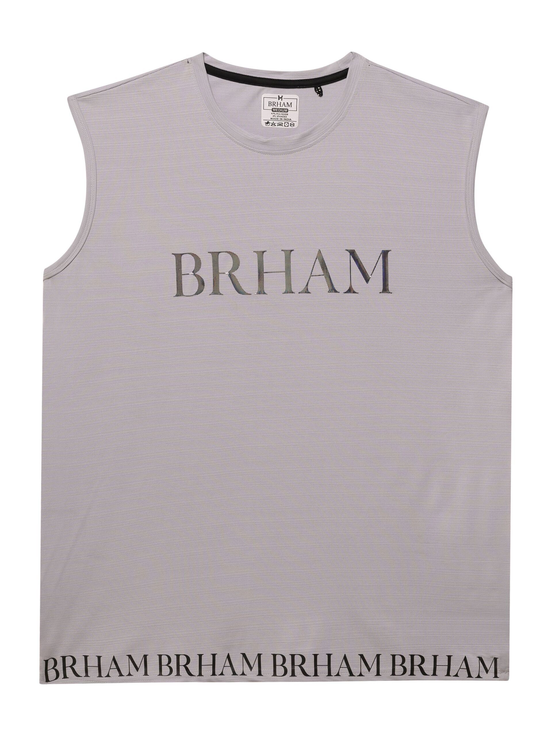Sleeveless Steel T-Shirt