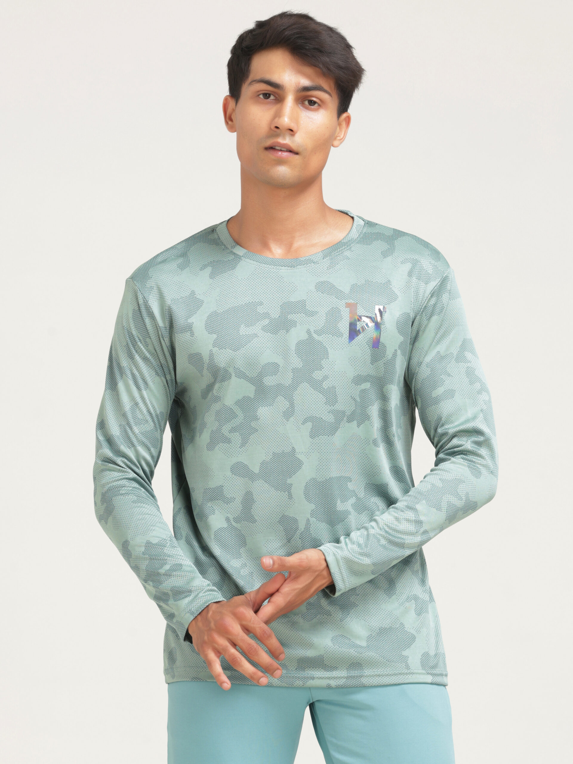 Full Sleeves Green T-Shirt