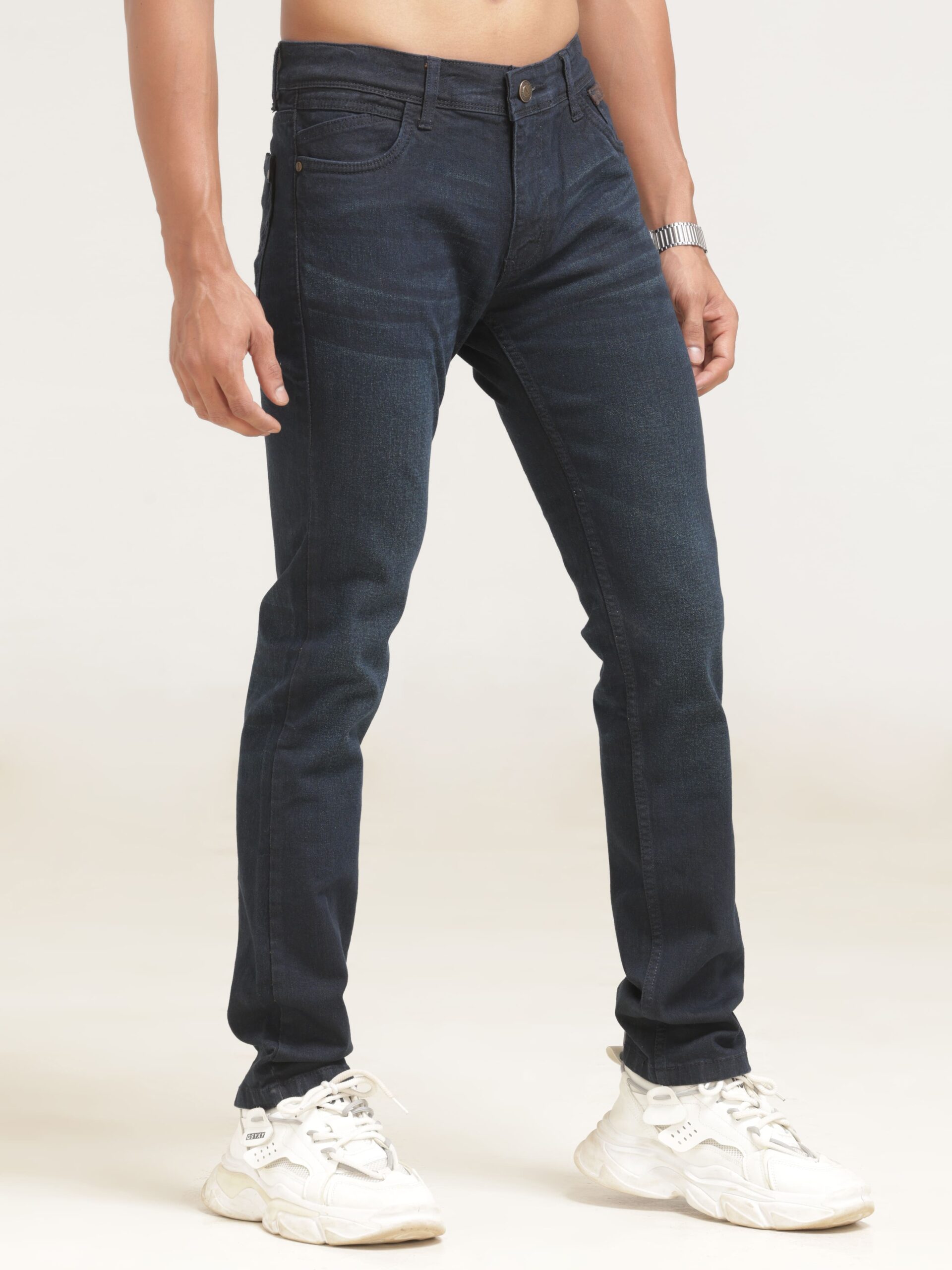 Full Length Denim Forest Black Jeans