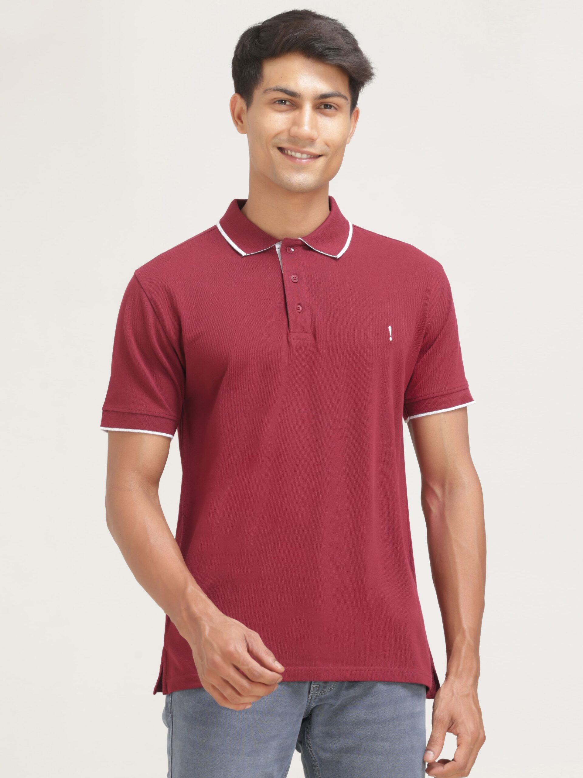Polo Wine T-shirt Regular Fit